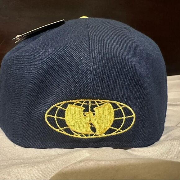Cream team vintage wutang hat fitted wu-tang - Picture 3 of 6